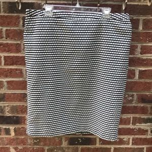 Merona- size 18 - Deep Navy A-line skirt